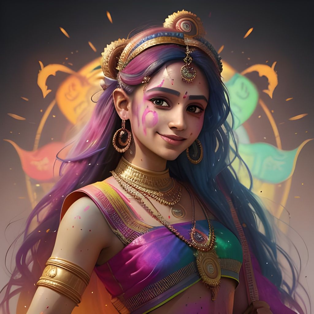 A natural north Indian girl in University. - AI Generated Artwork -  NightCafe Creator