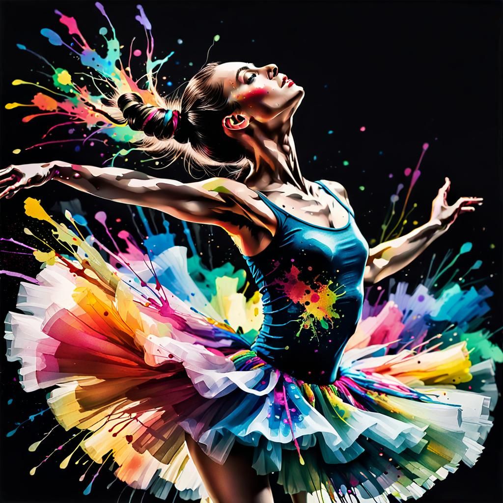 Ink Splashes   by @Alfred Stephens