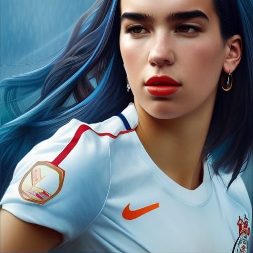 If Dua lipa was a footballer