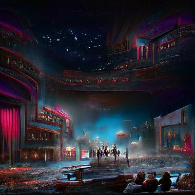 Nacht im Theatre