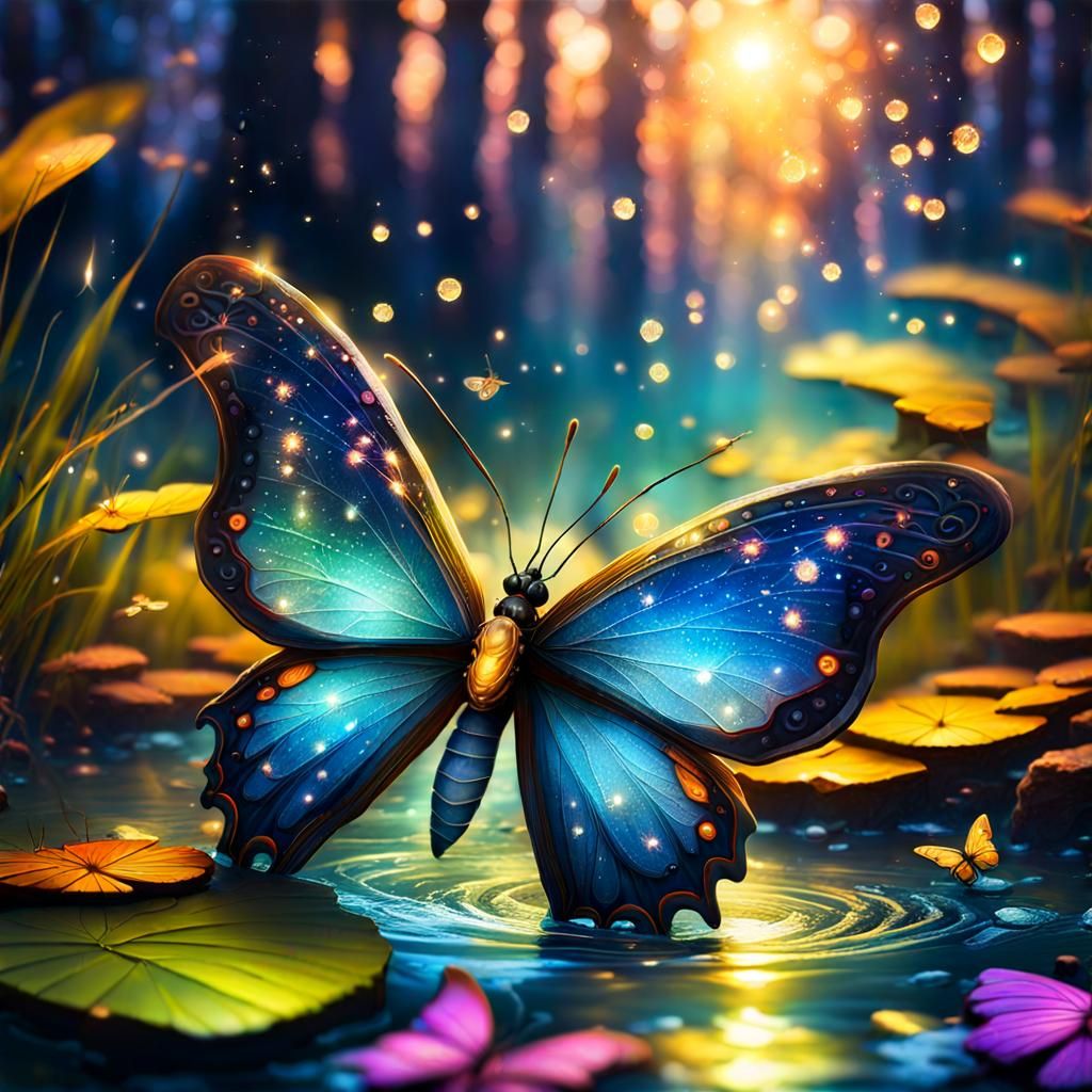 Butterfly 3 - AI Generated Artwork - NightCafe Creator