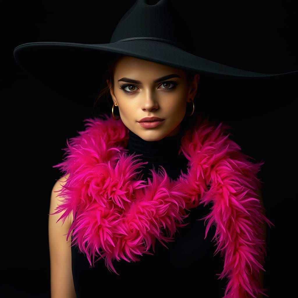 Just a pop of pink….