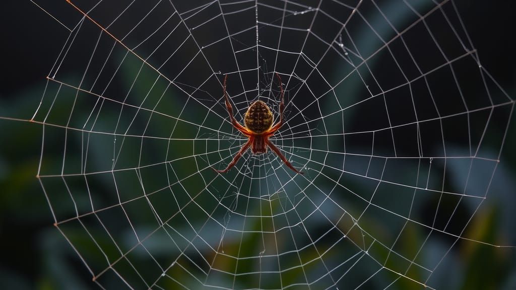 Spider Webs everywhere   by @Pirate Queen Jo 