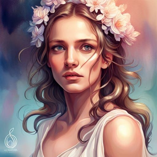 Flowers In Her Hair