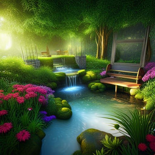 Secret garden   by @Girasol