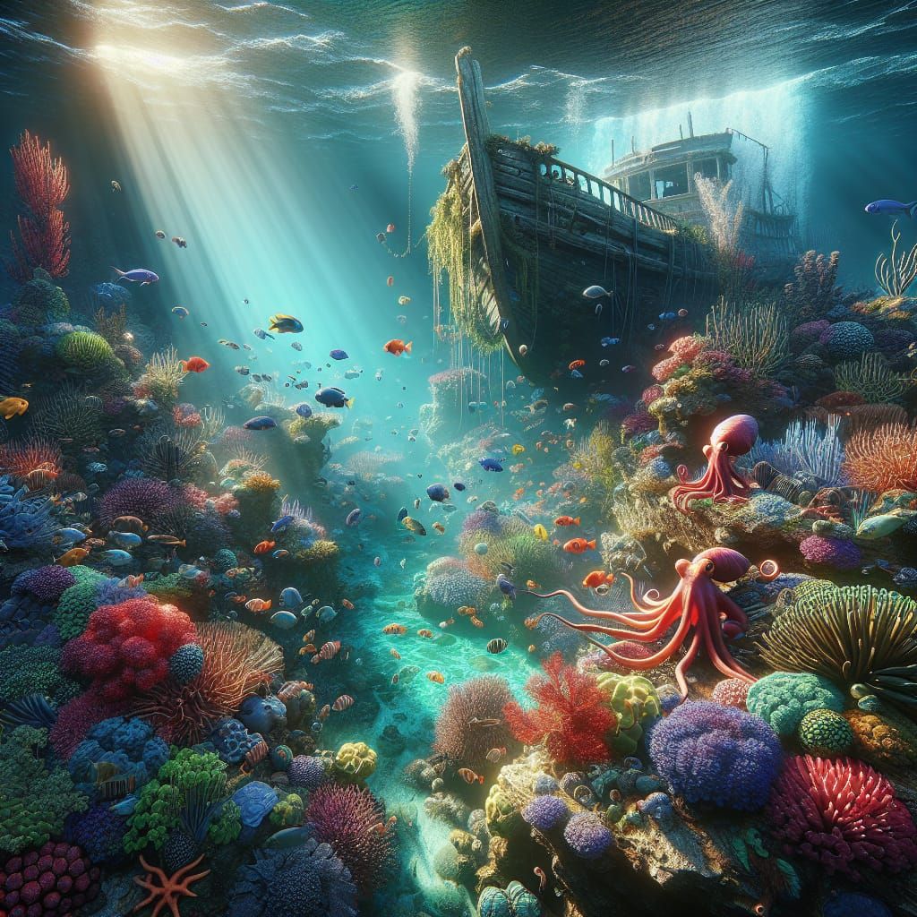 Morning Reef  by @mathy_art_girl_305