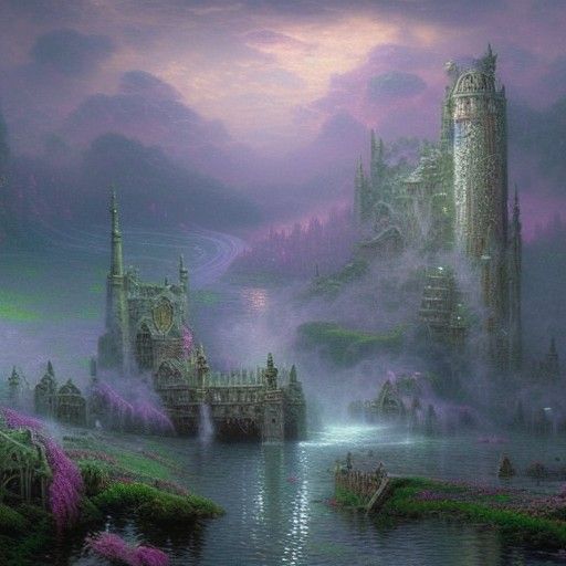 Dusk on the miasma coast