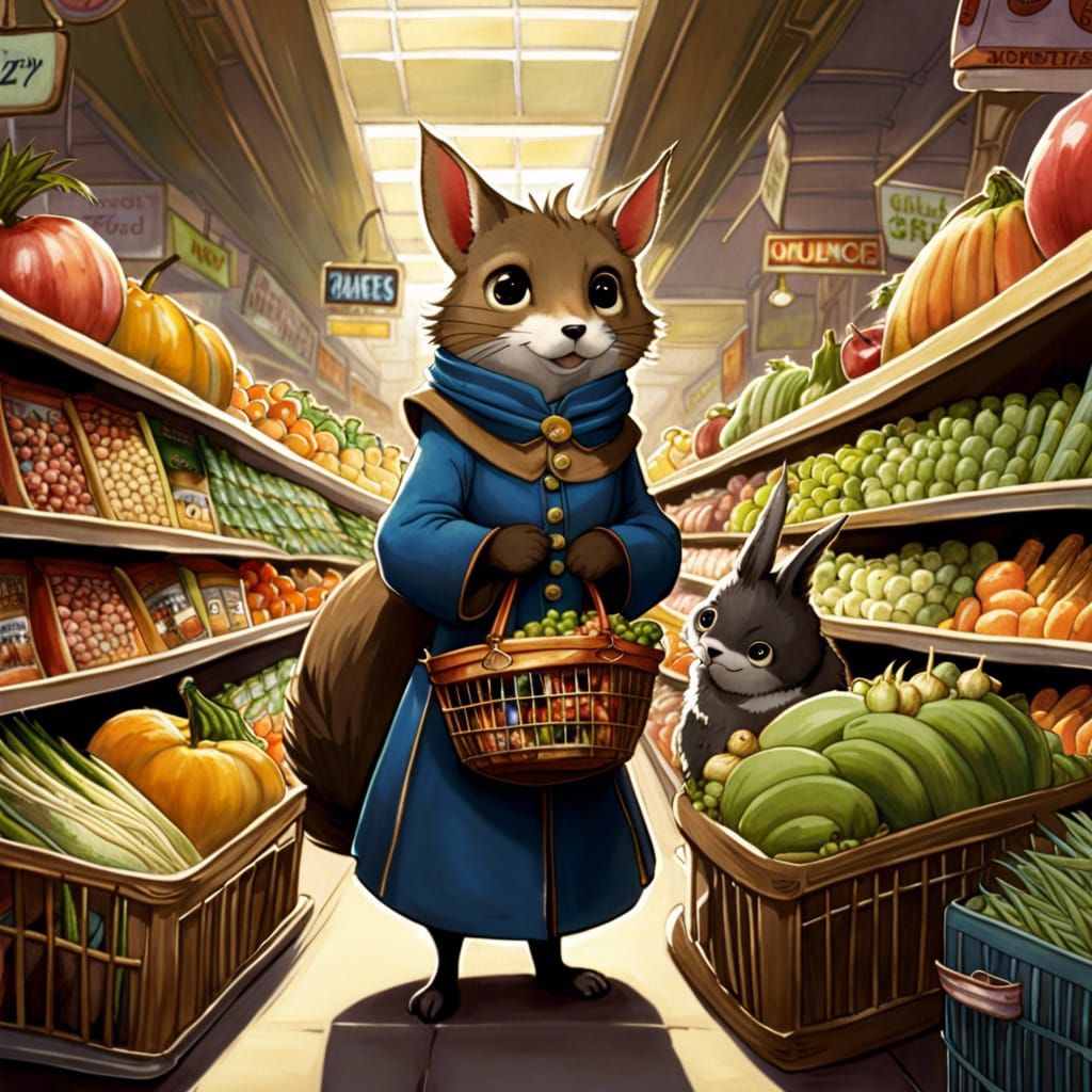 excuse me, could you please tell me where the carrots are?