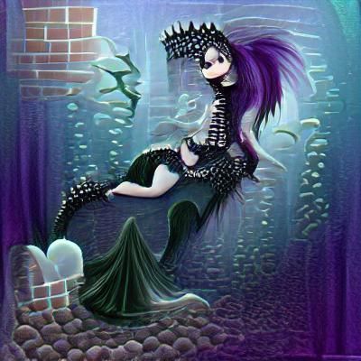 Gothic mermaid