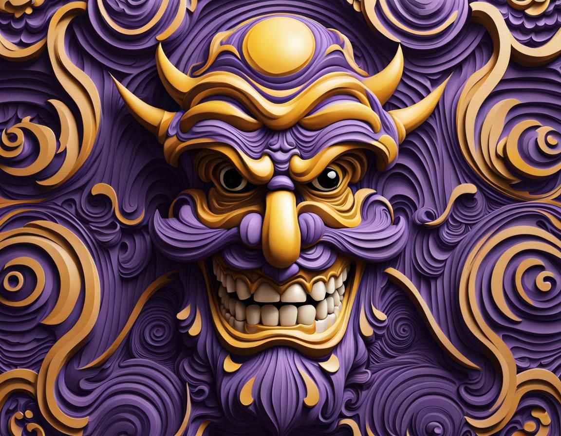 Ultraviolet Woodcarvings II