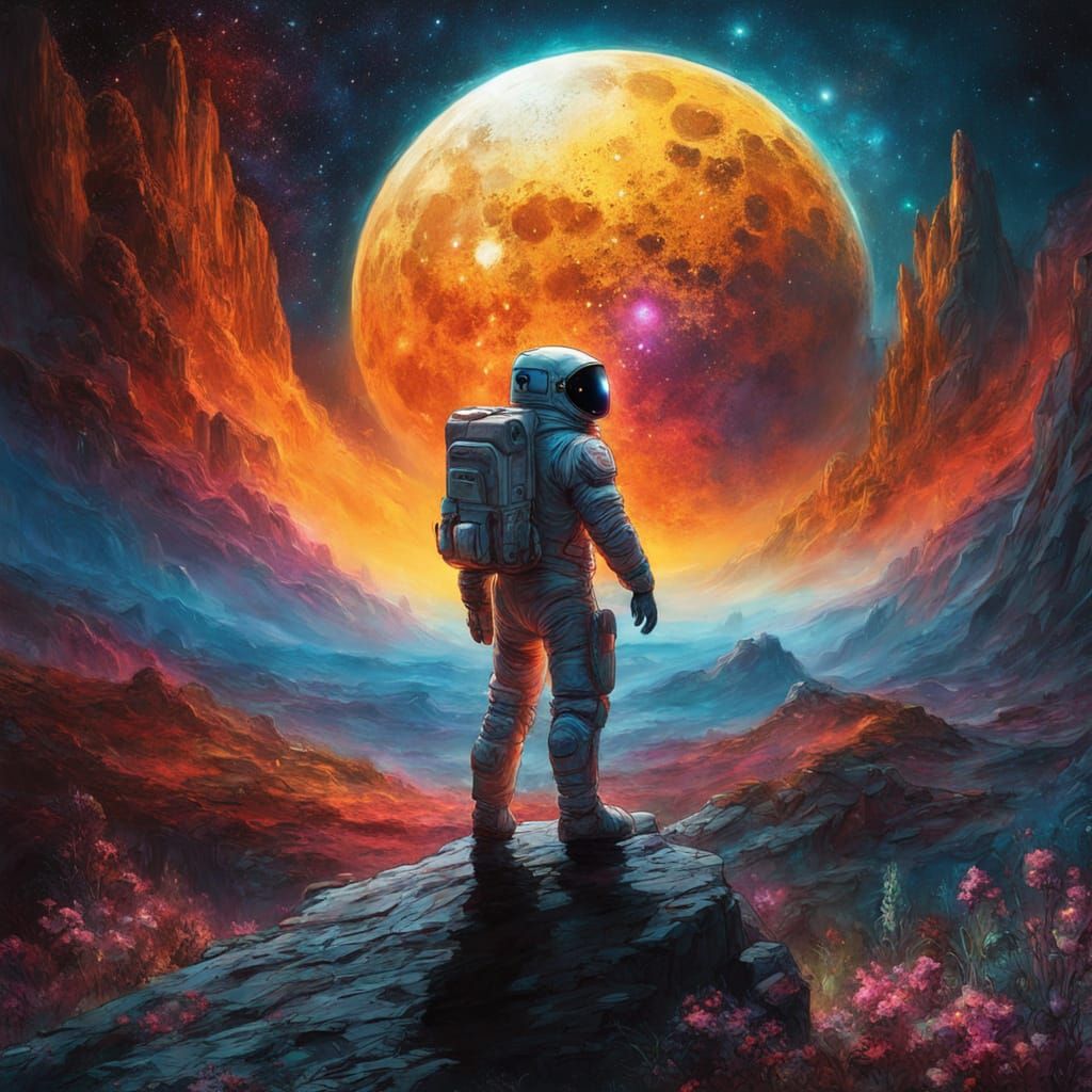 Galactic explorer  by @Somei