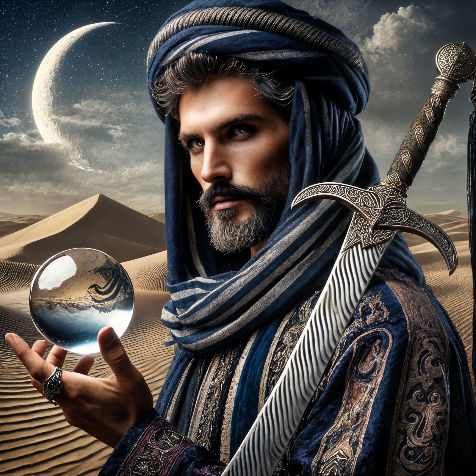 Zandir al’Miraj, the Desert Mirror