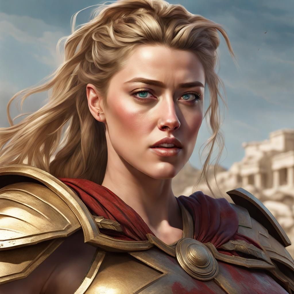 Amber heard, the girl who shat in the battlefield - AI Generated ...