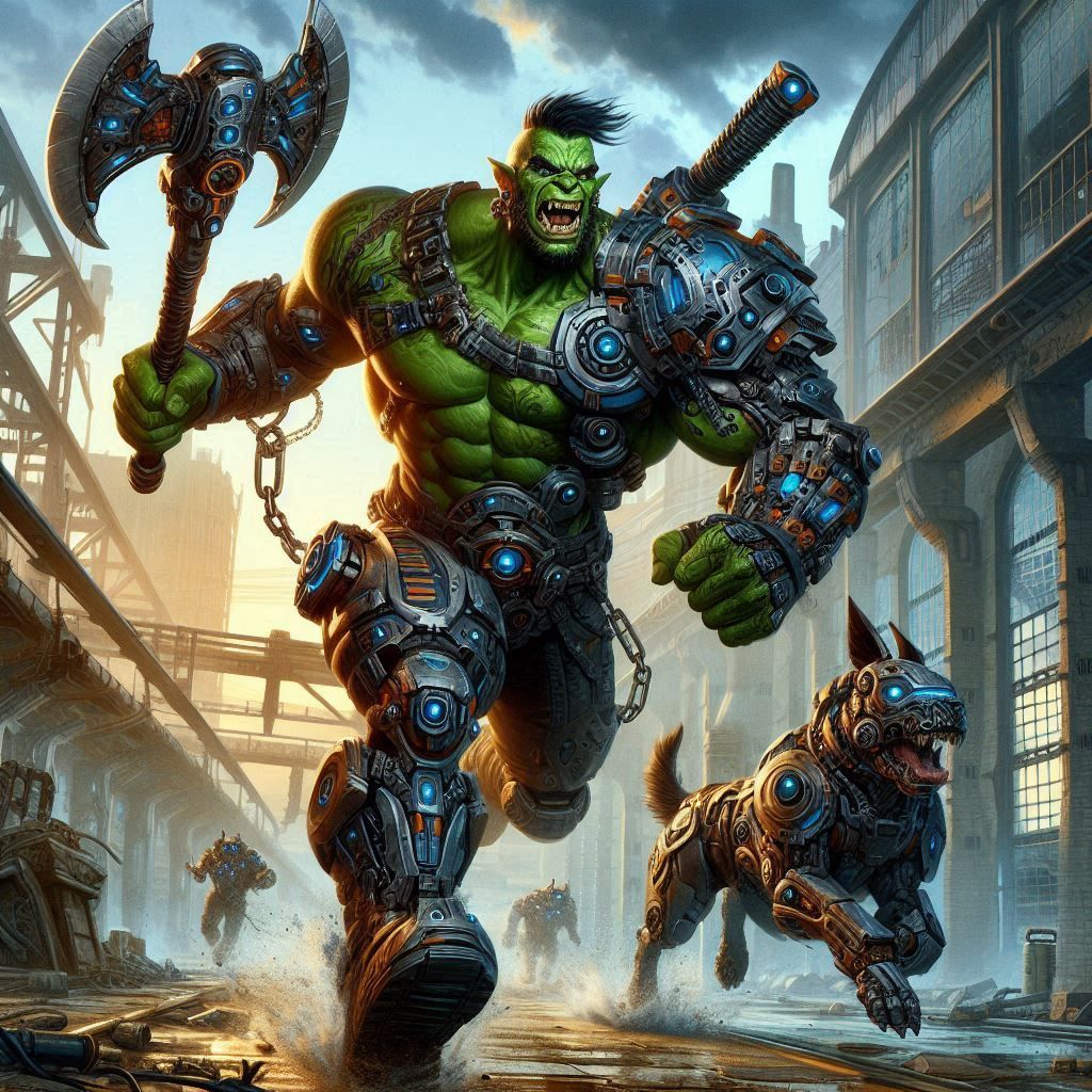 CybOrc and his Wardog