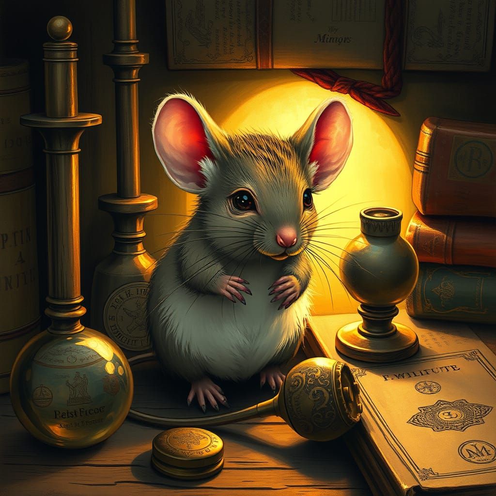 mouse  by @white-sheep