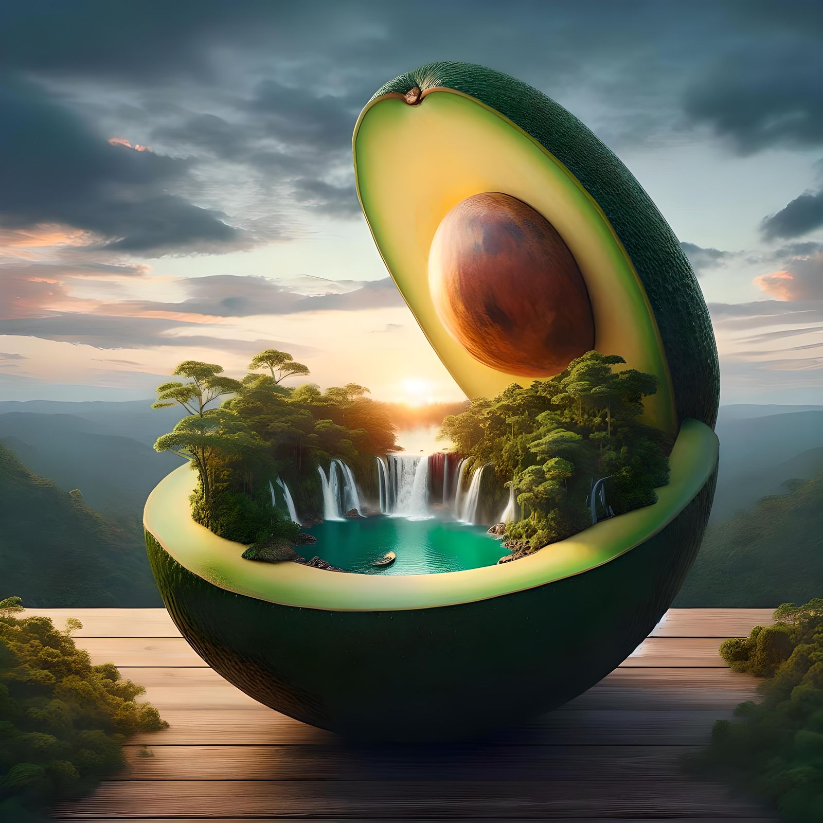 THE BEAUTIFUL AVOCADO