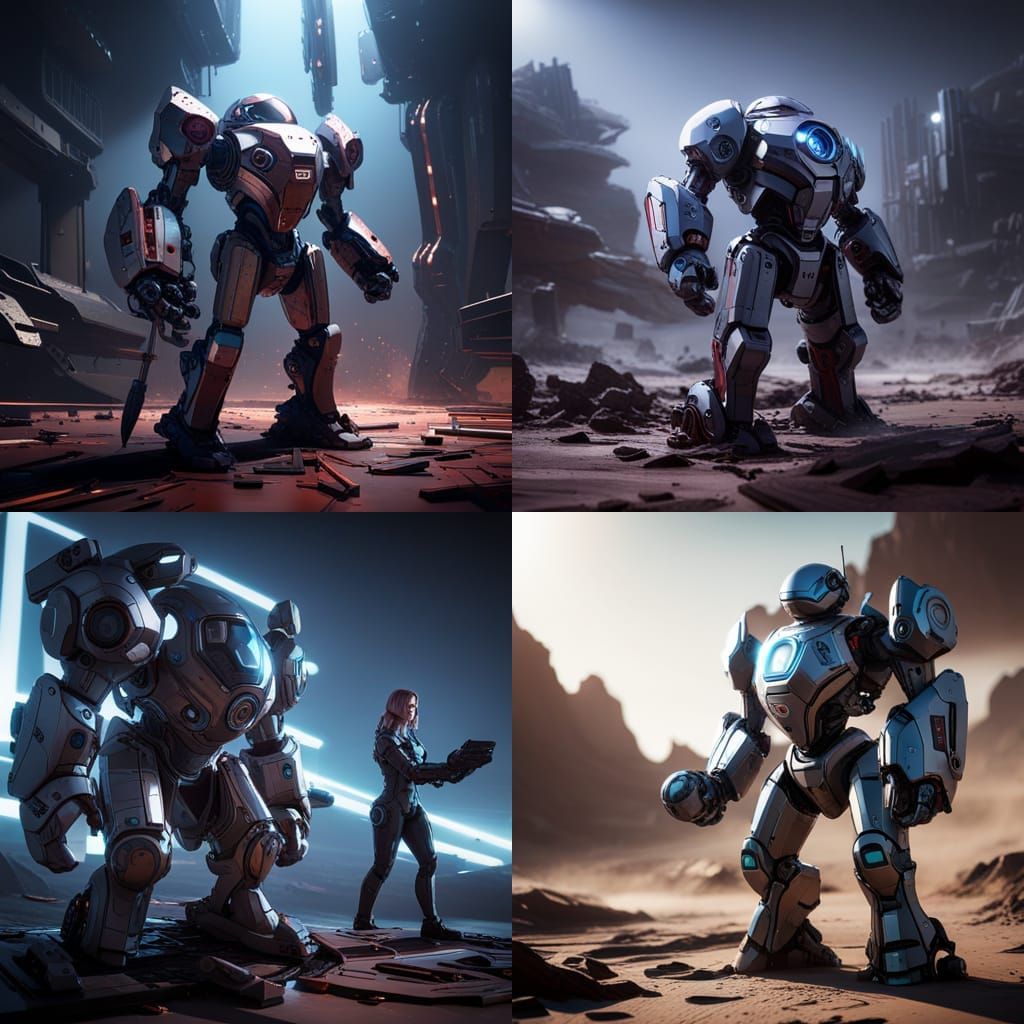 android/cyborg rustic