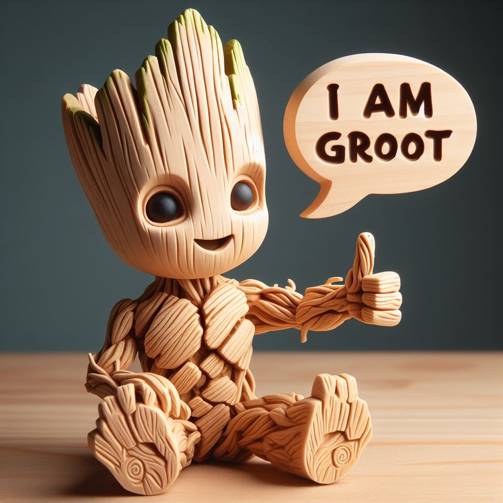 I am Groot - AI Generated Artwork - NightCafe Creator