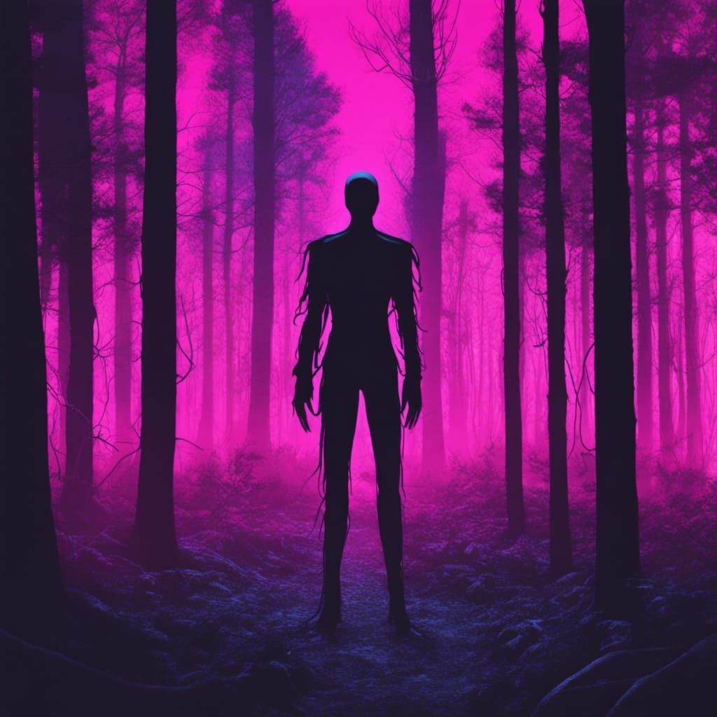 Slender man AI Generated Artwork NightCafe Creator