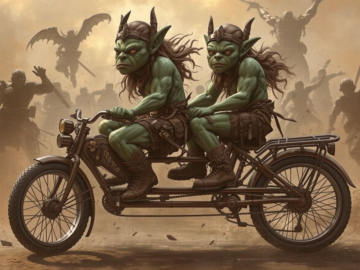 A bicycle made for two