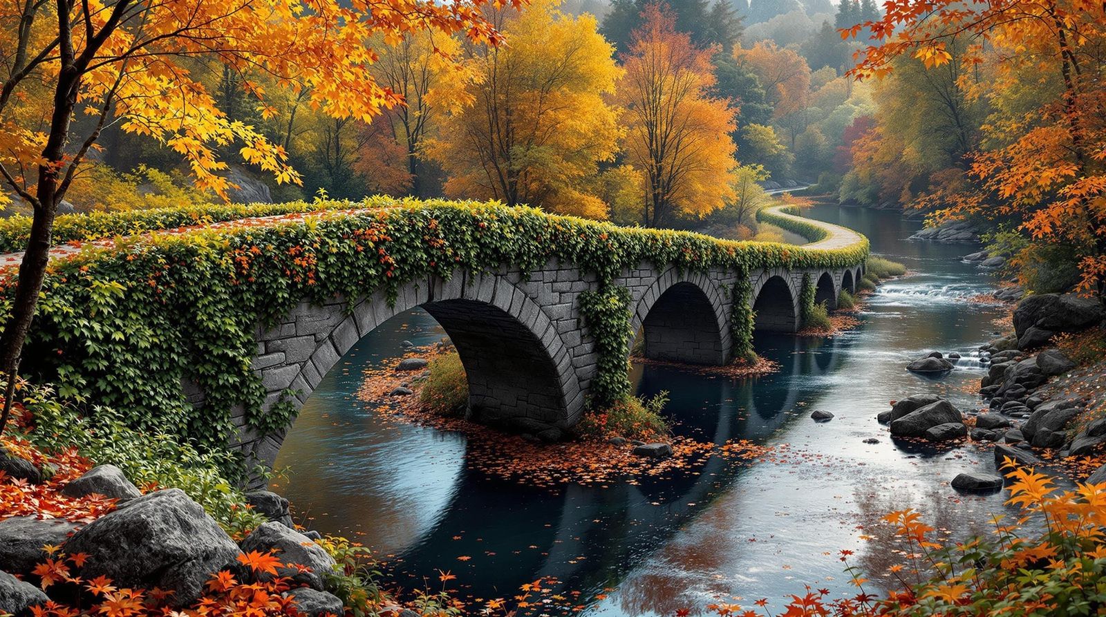 Stone Bridge   by @INTERCEDENCE
