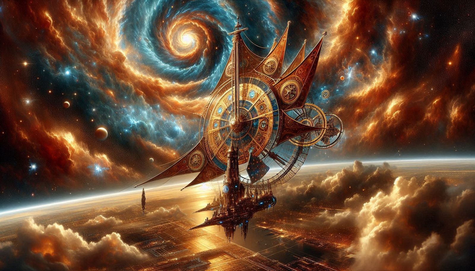 One of the Few Grand Solar Sail Explorers Left in the Galaxy