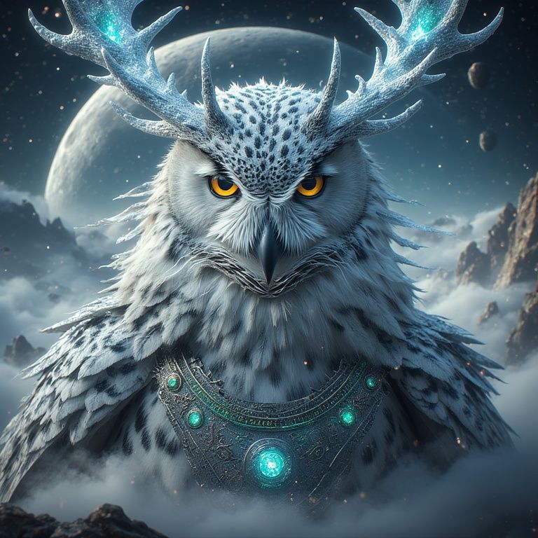 A Moonlight Gryphon-Stag' hybrid