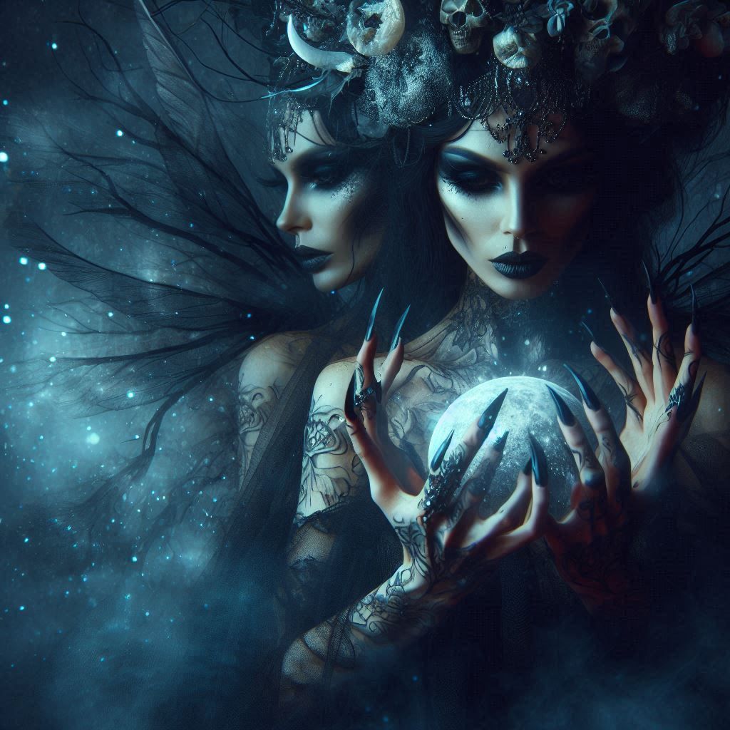 Dark fantasy faeries