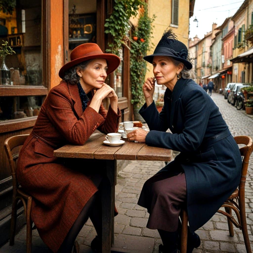 Portrait of a Charming Lady in High Contrast