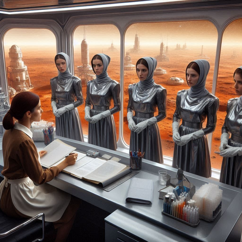 Mars outpost, receiving orders - 3