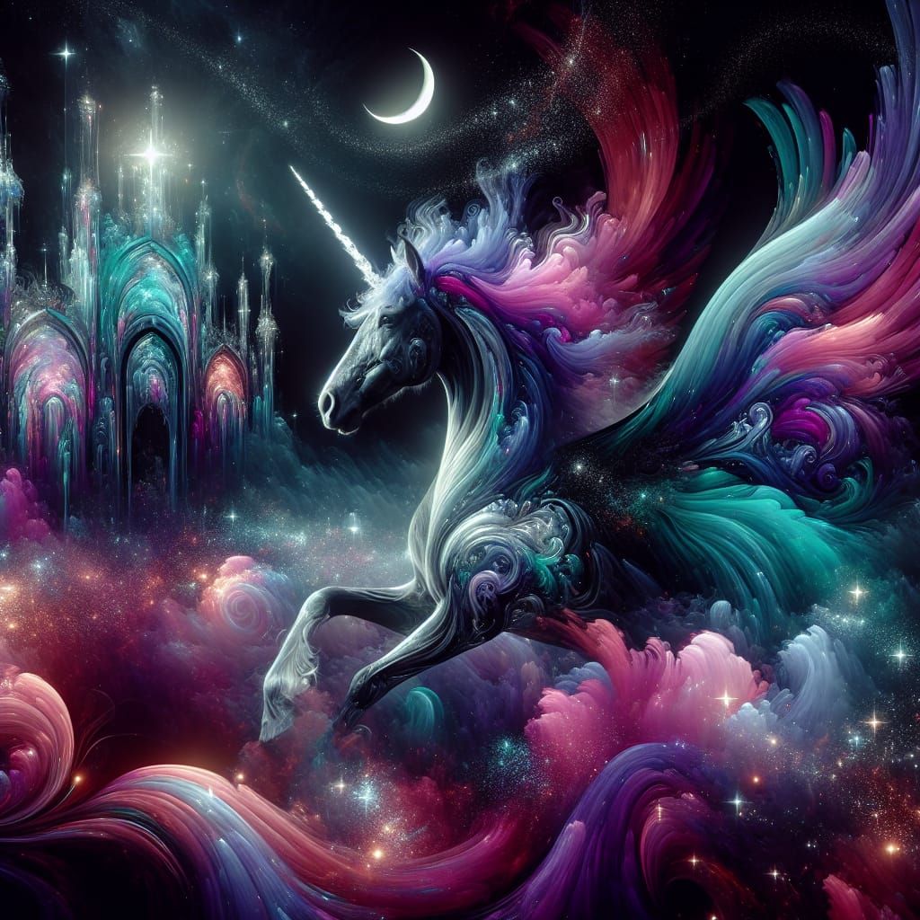 Majestic Unicorn Pegasus