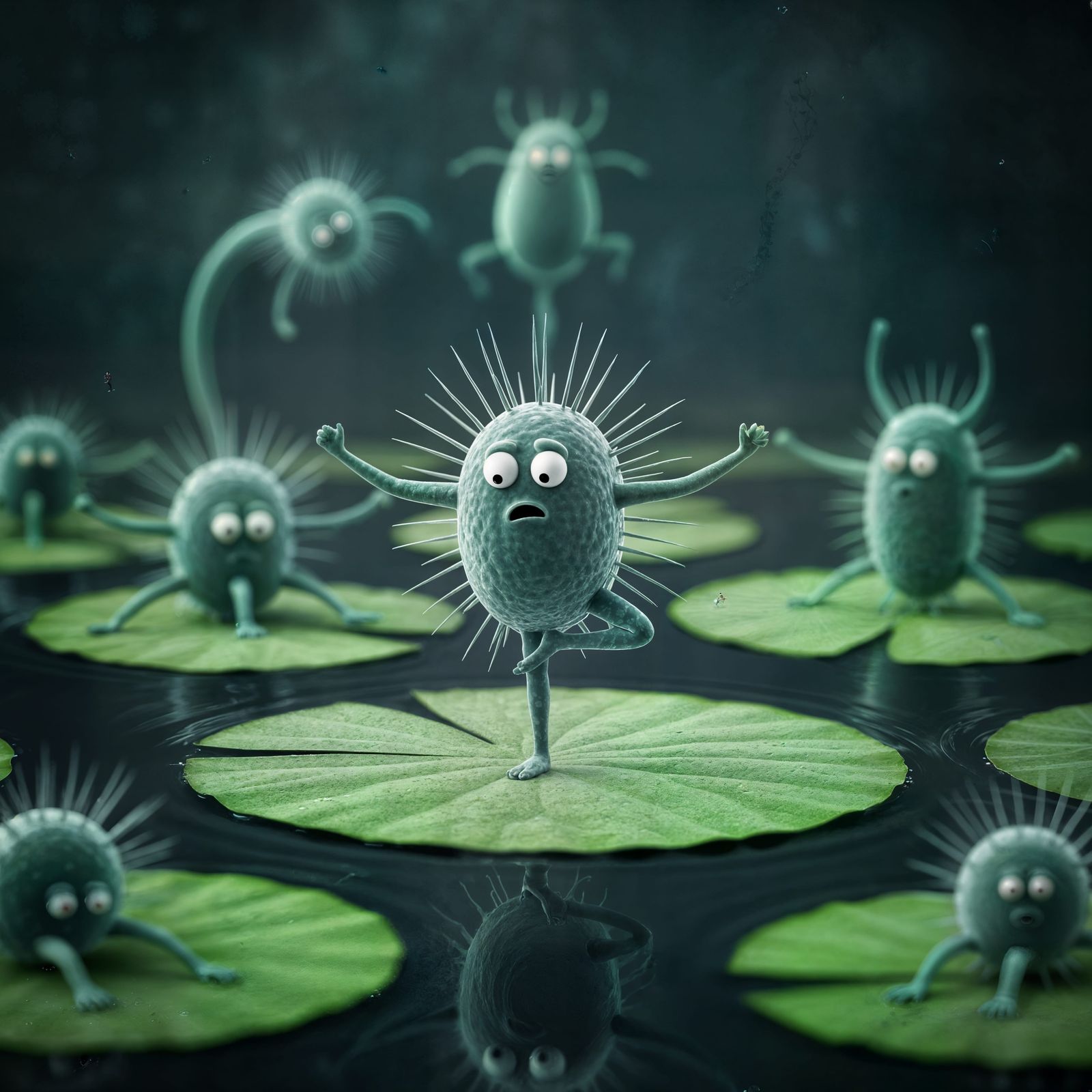 Germ Yoga  by @Maarten