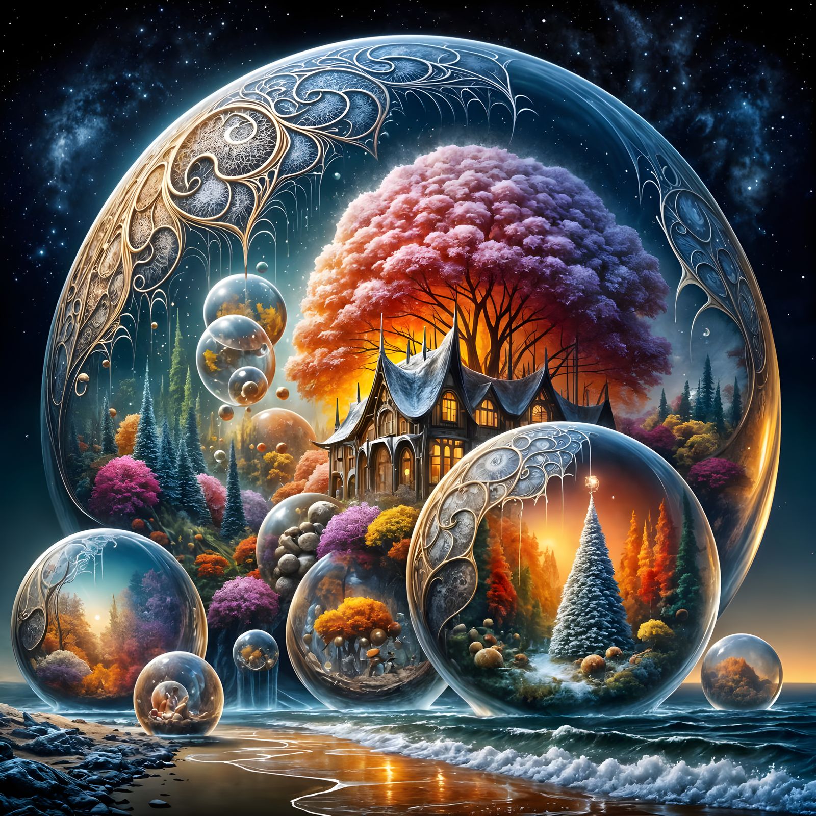 Time Bubbles  by @Lulu