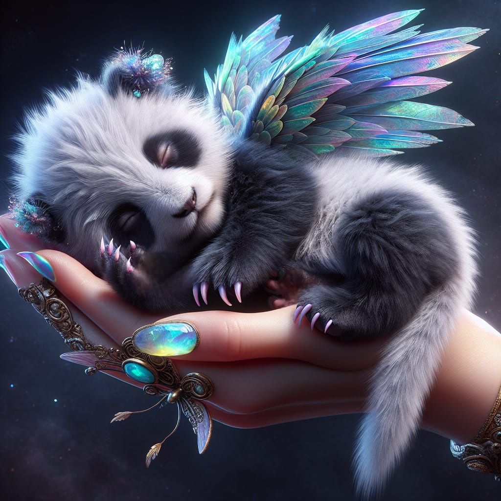 Peaceful, magical Pandi Peg