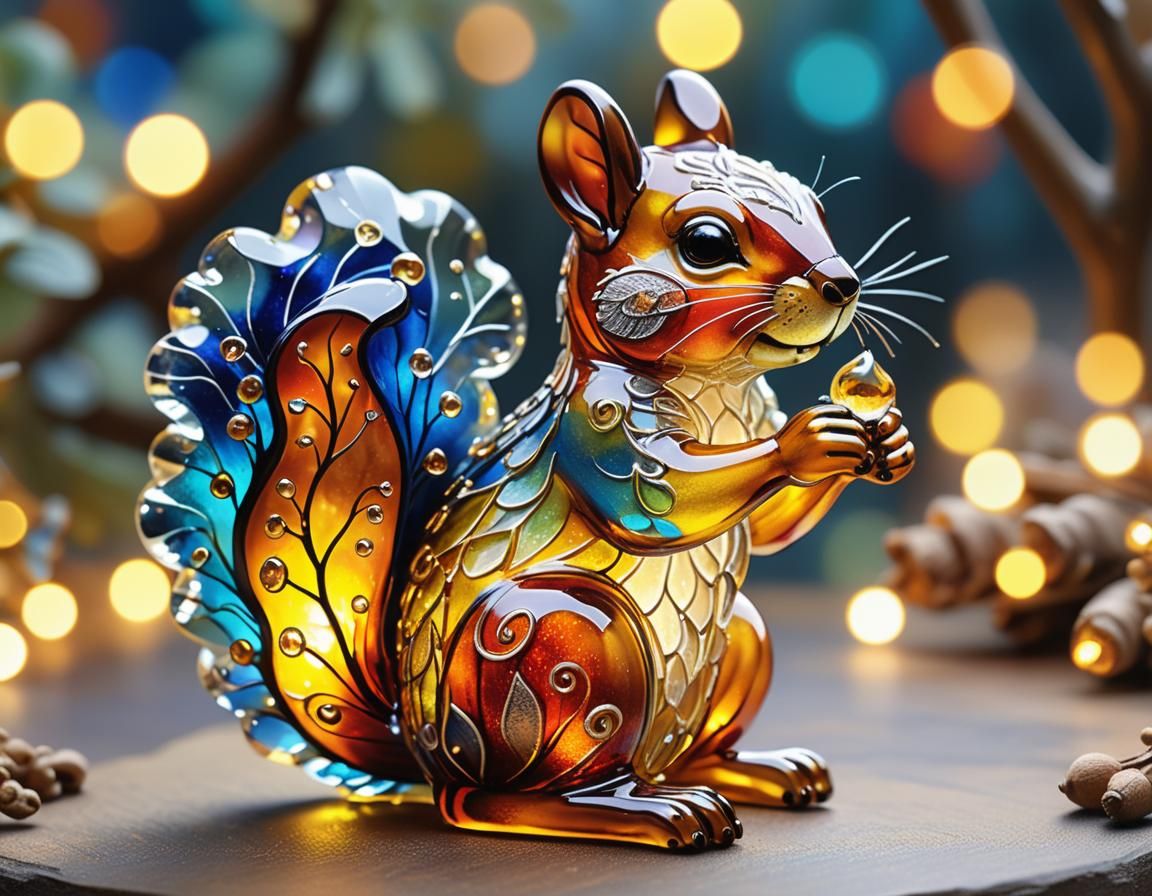 Squirrel   by @Mandee