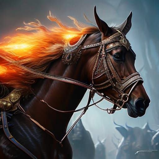 Blaze  by @Fluffball