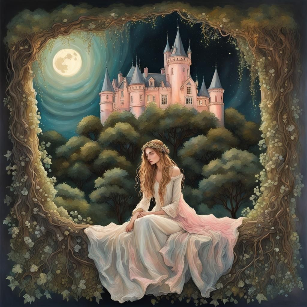 Felicity's Art The Manor of Tura Series AI Generated Artwork