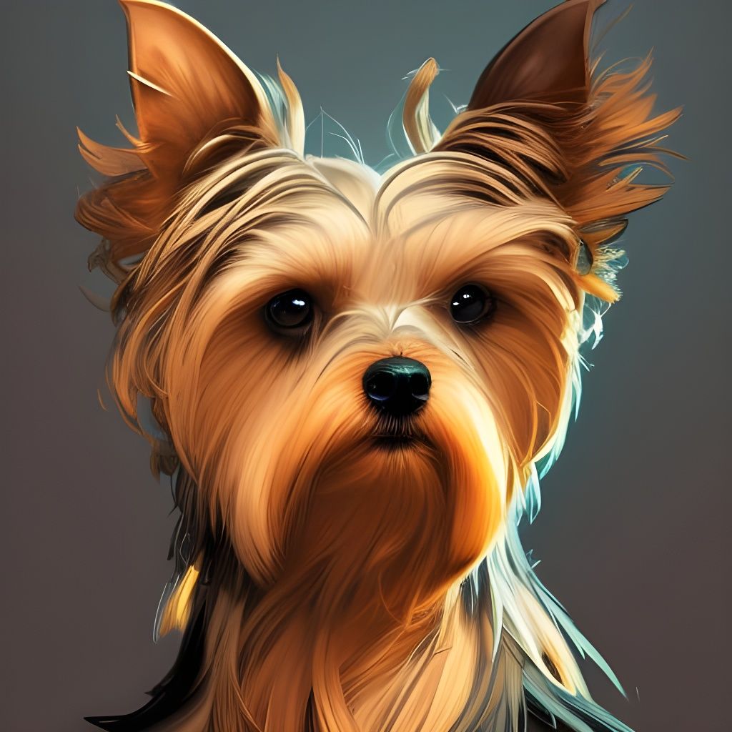 Yorkshire terrier  by @Professor Rain Phoenix Tilla 