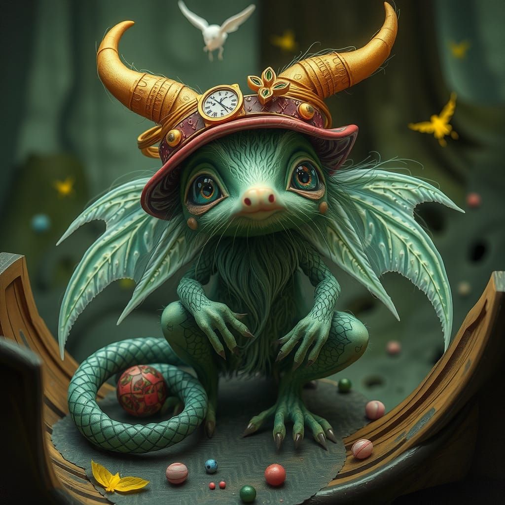 Mystical Creature - No Theme Thursday   by @Nicky