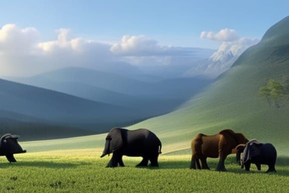 animals in a group