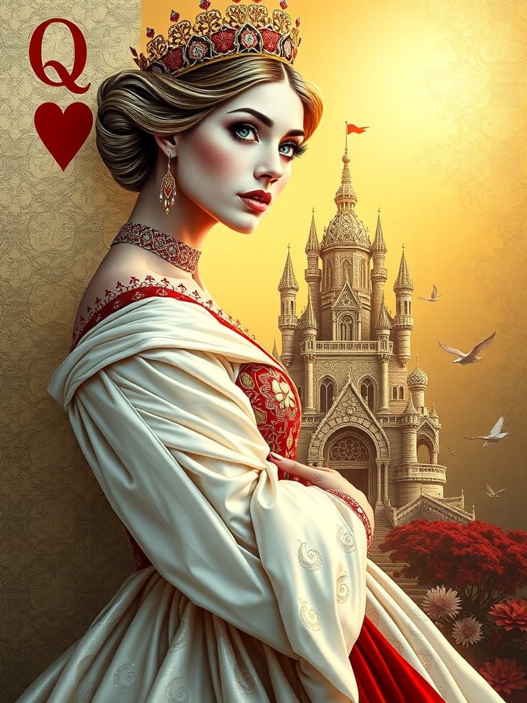 Queen of Hearts  by @Akram Nabeel