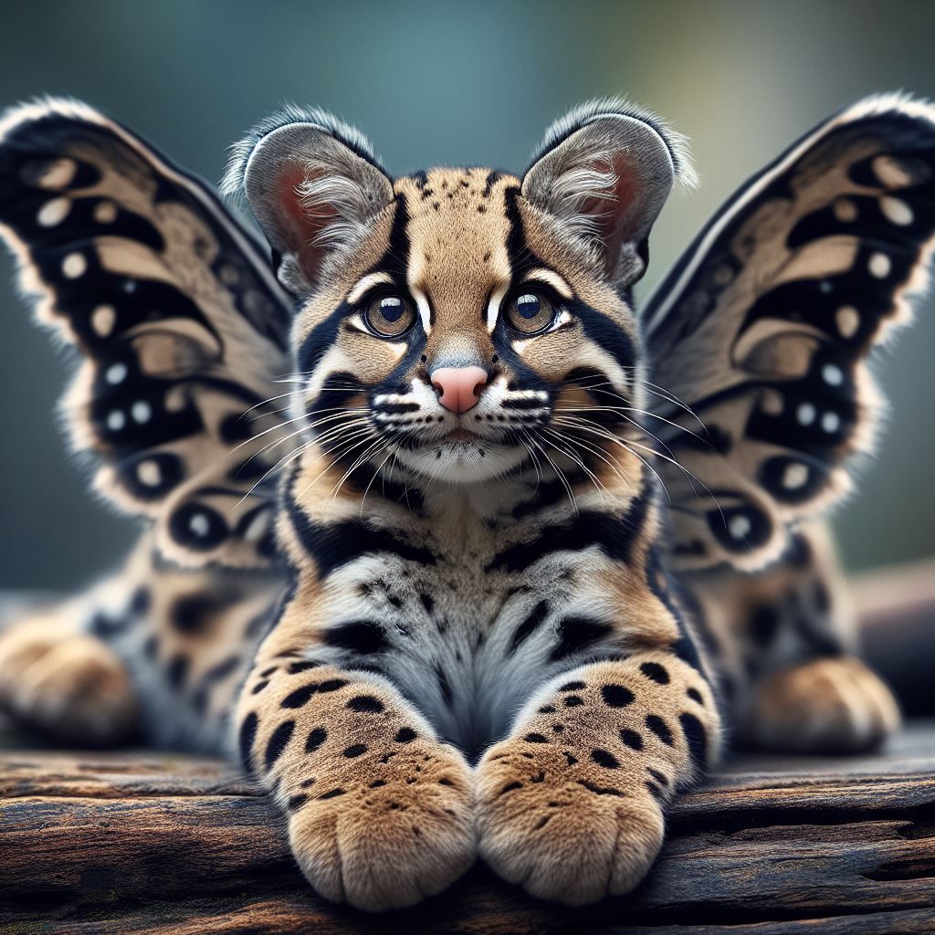 Winged Clouded Leopard