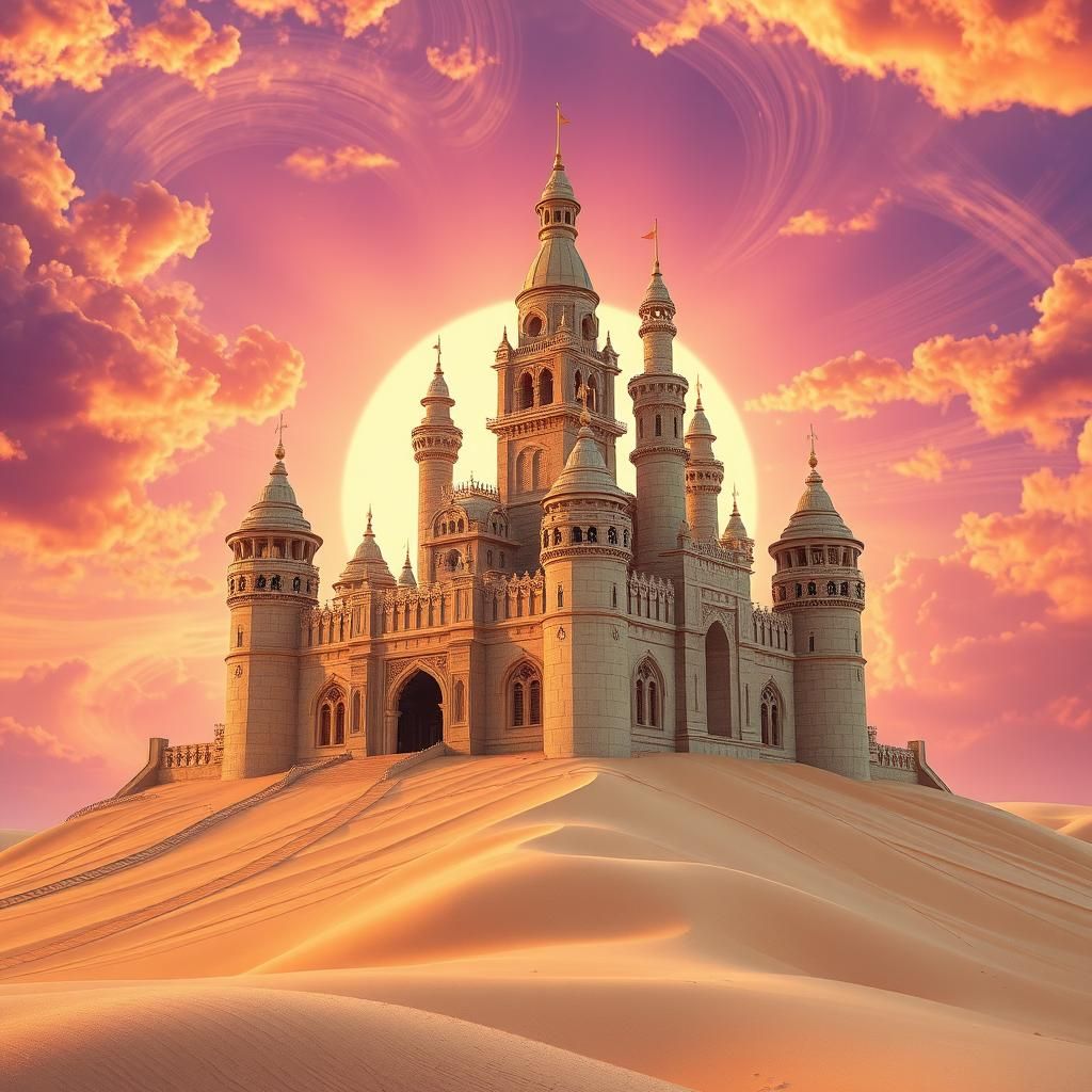 Dreamy sand castle  by @Setra134