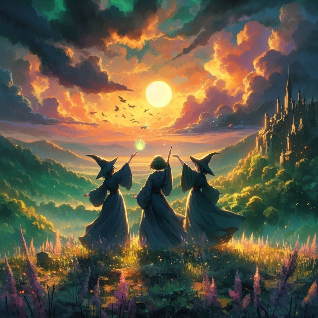 Witches Remake the World  by @Alyarie