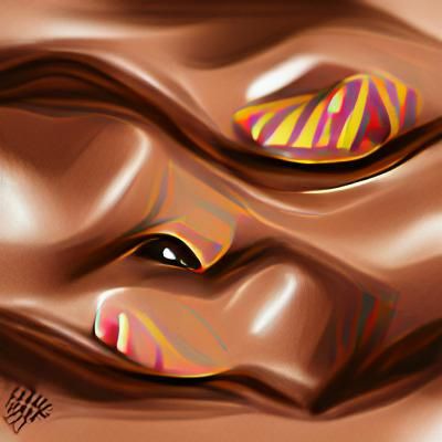 Chocolate digital illustration