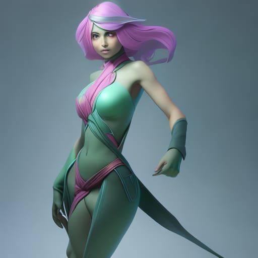 The one-eyed Green witch