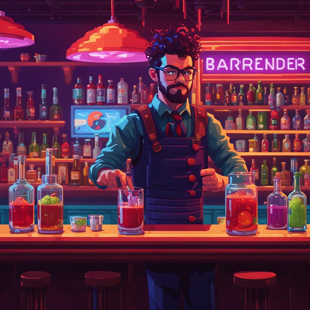 Cyborg bartender randomness