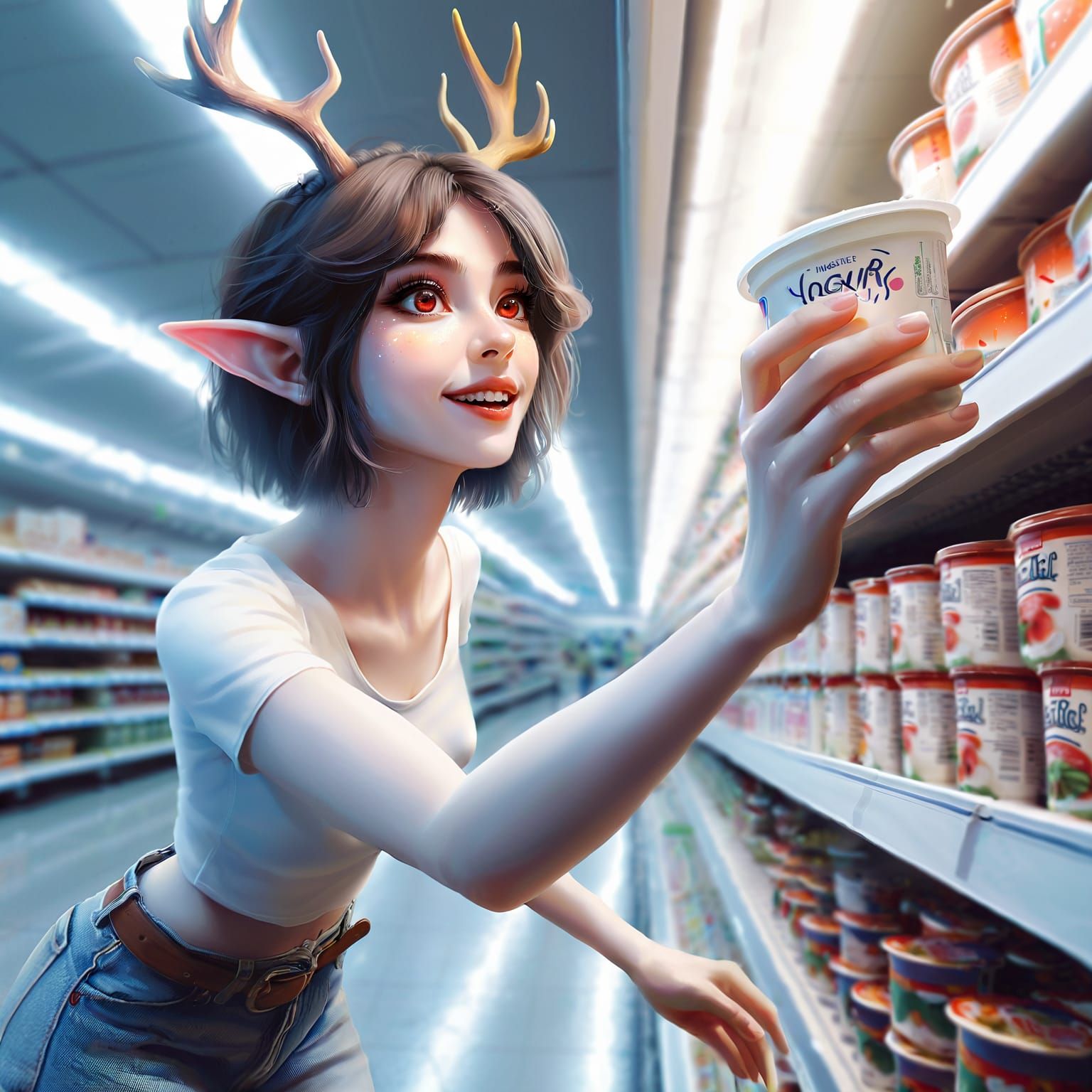 О! My favorite yogurt! [Backdoor series]