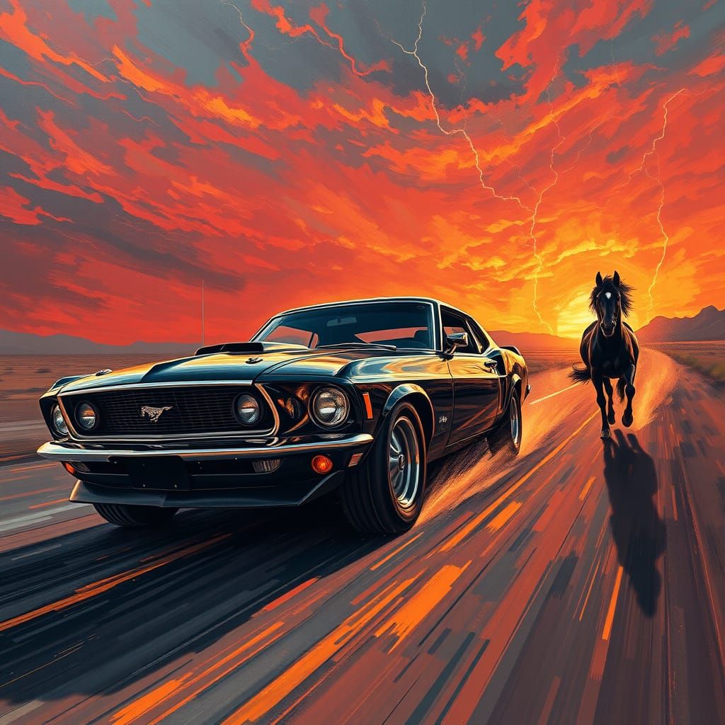 Mustang  by @Papy Ion