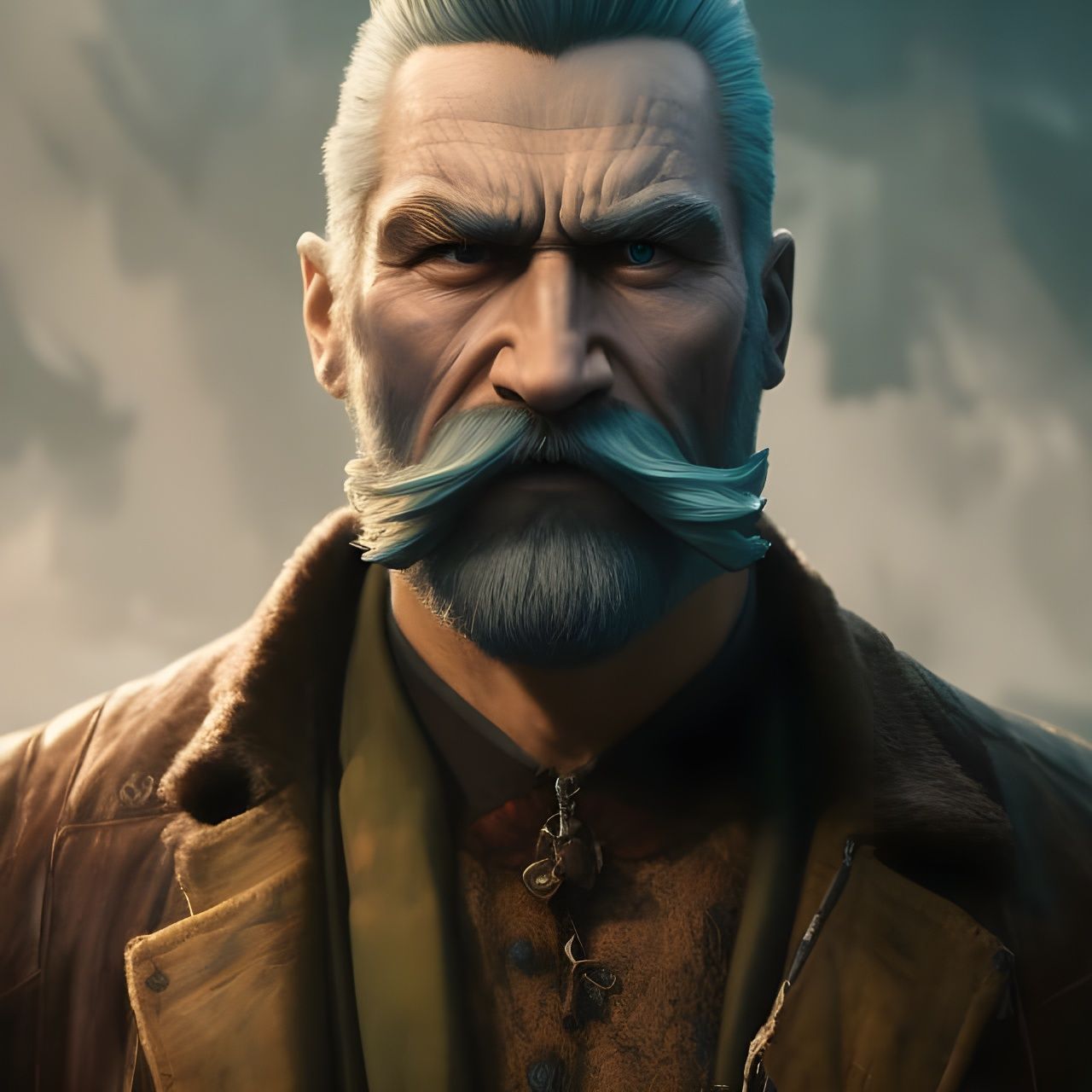 mustache  by @RealLirix